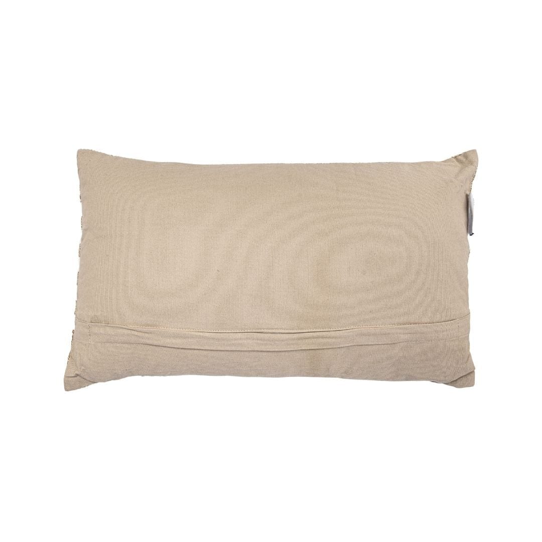 Coussin rectangulaire Amaira à rayures verticales