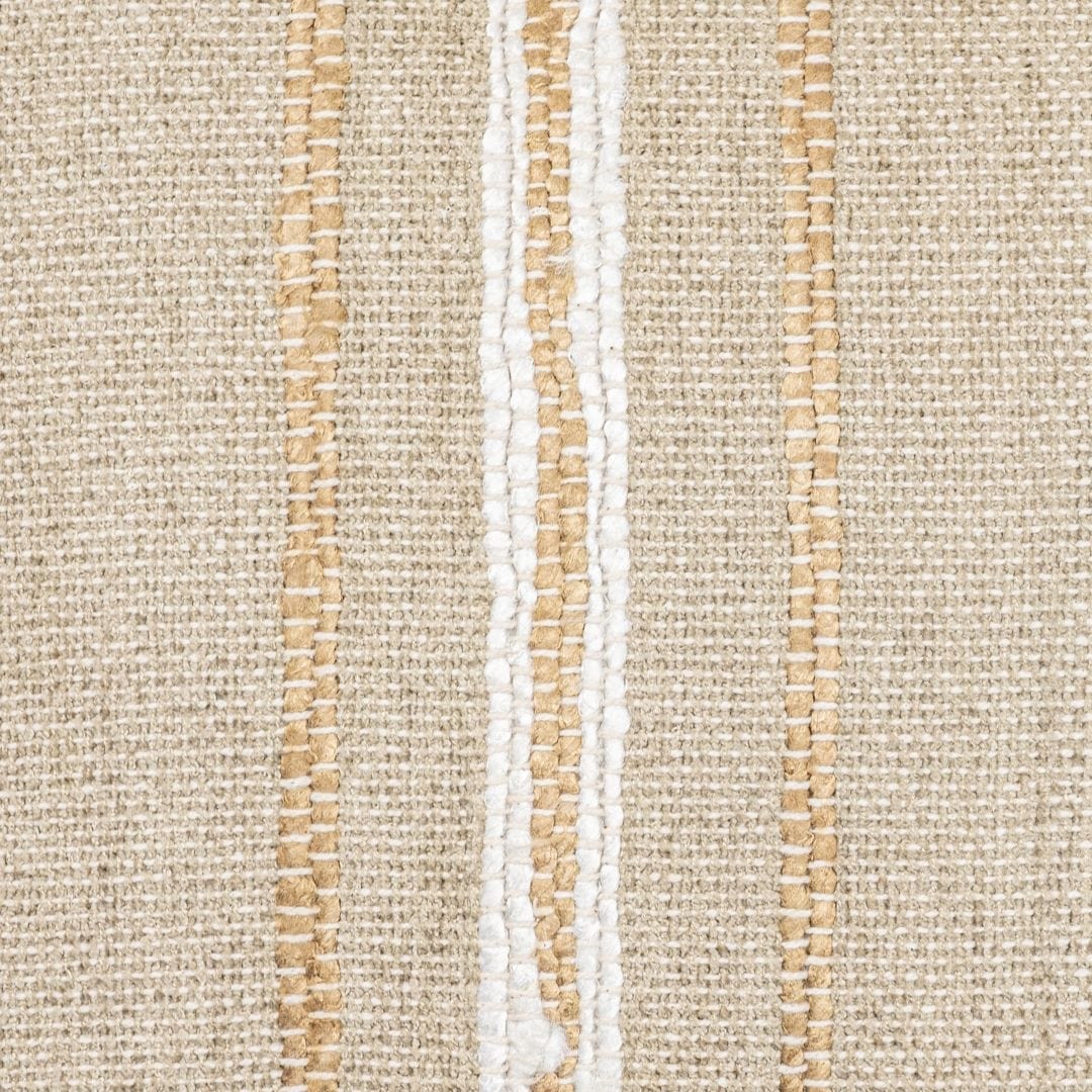 Coussin rectangulaire Amaira à rayures verticales