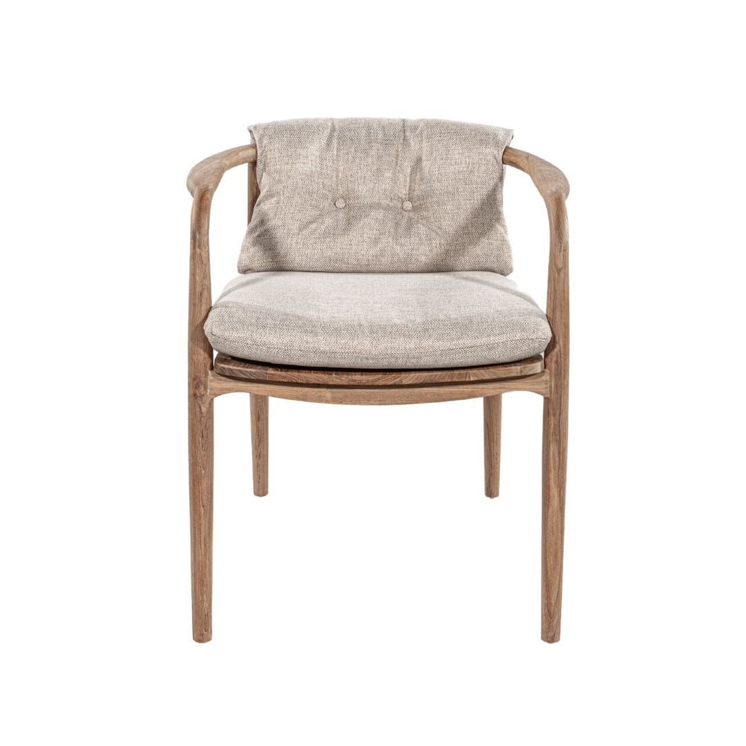 Chaise de salle à manger d'extérieur Amina