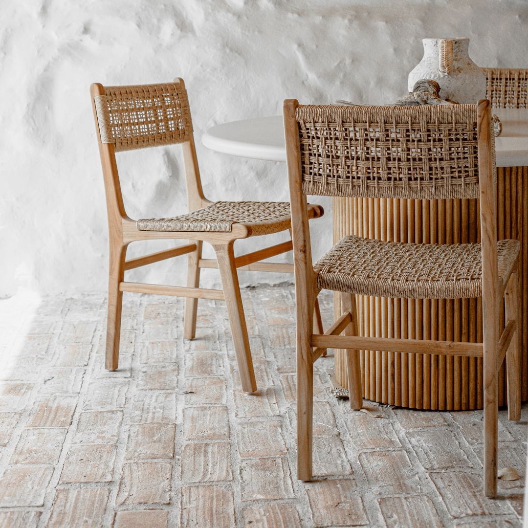 Chaise de salle à manger d'extérieur Arelia