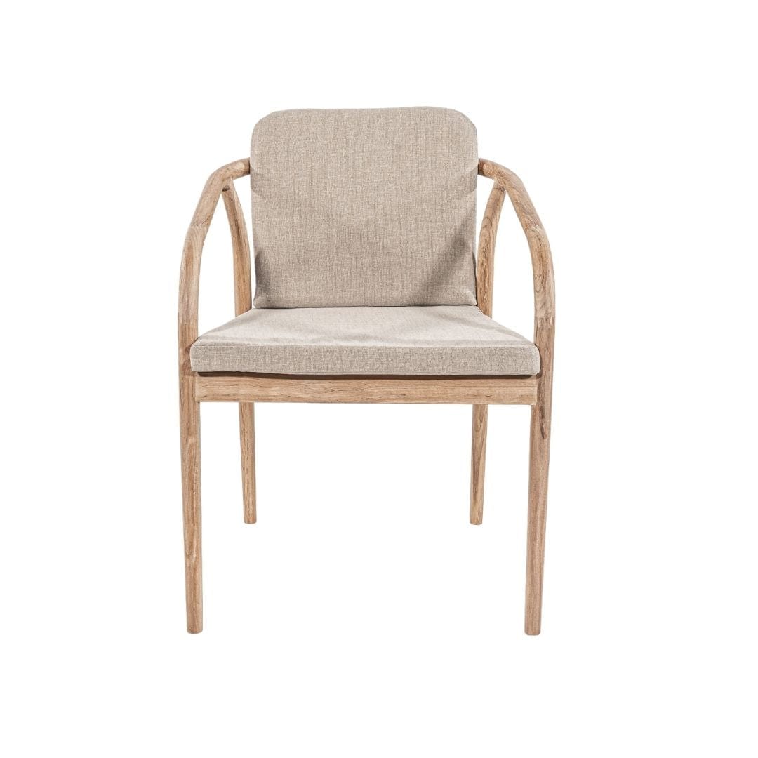 Chaise de salle à manger d'extérieur Bora