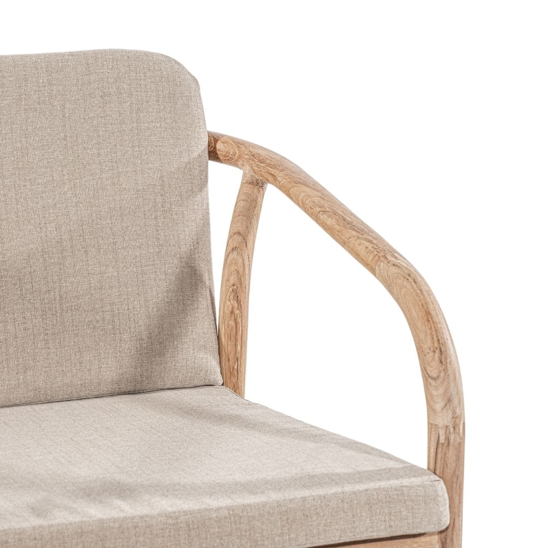 Chaise de salle à manger d'extérieur Bora