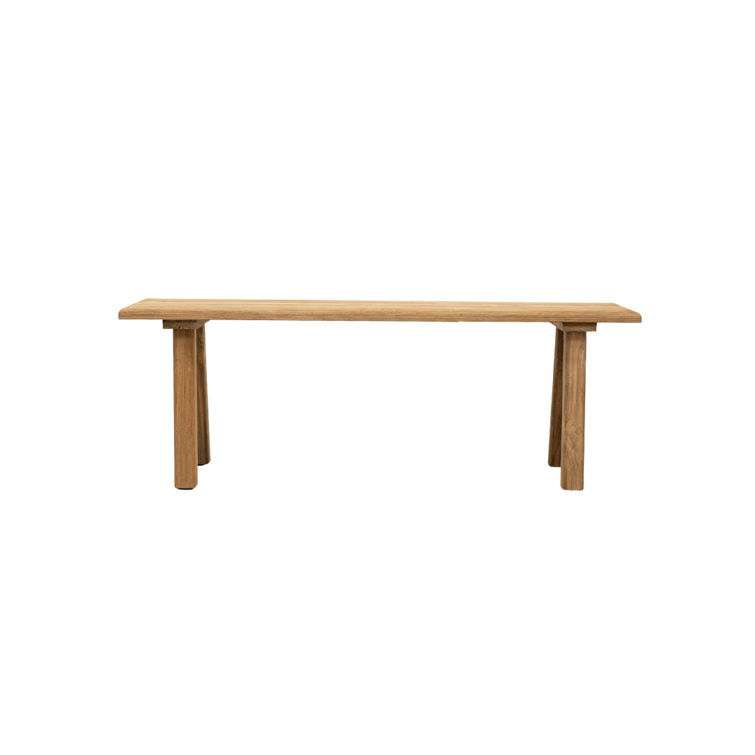 Banc Cabo en teck recyclé | 120 cm