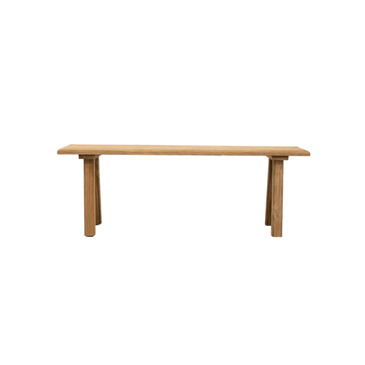 Banc Cabo en teck recyclé | 120 cm