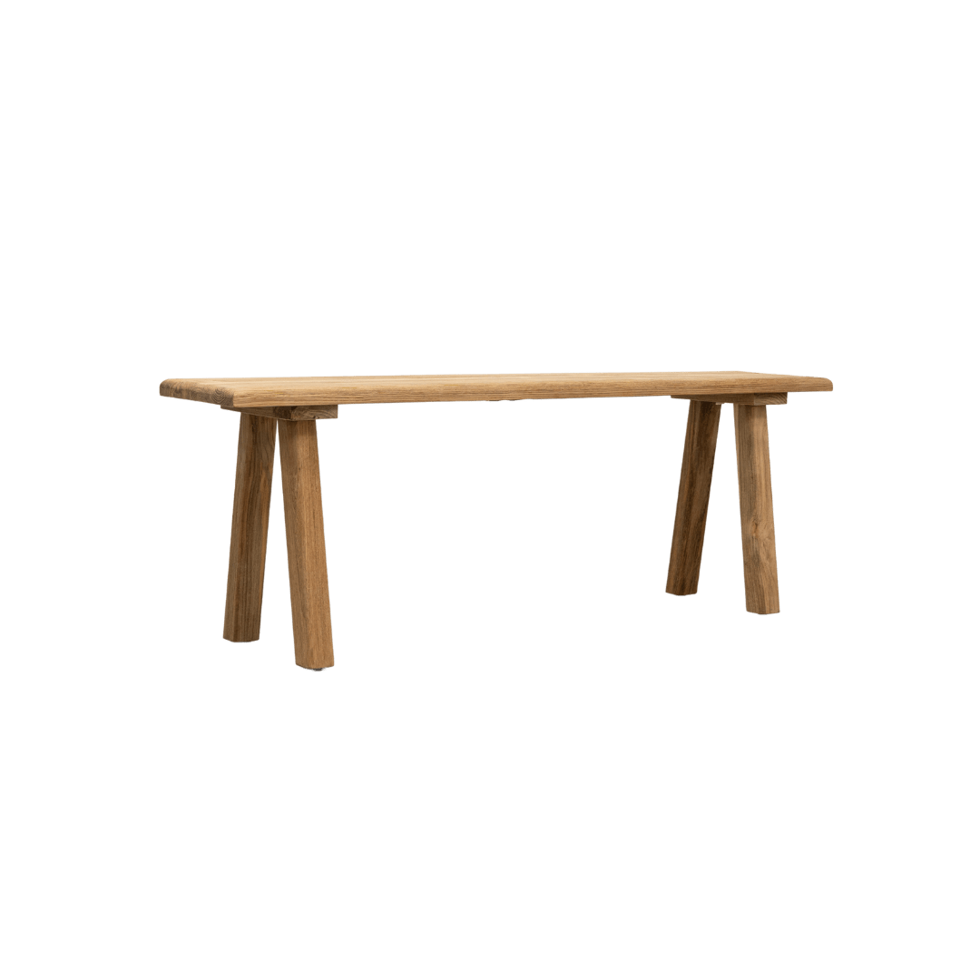 Banc Cabo en teck recyclé | 120 cm