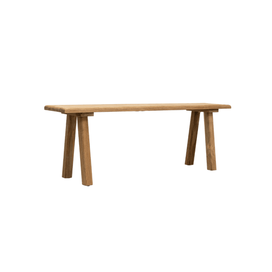 Banc Cabo en teck recyclé | 120 cm