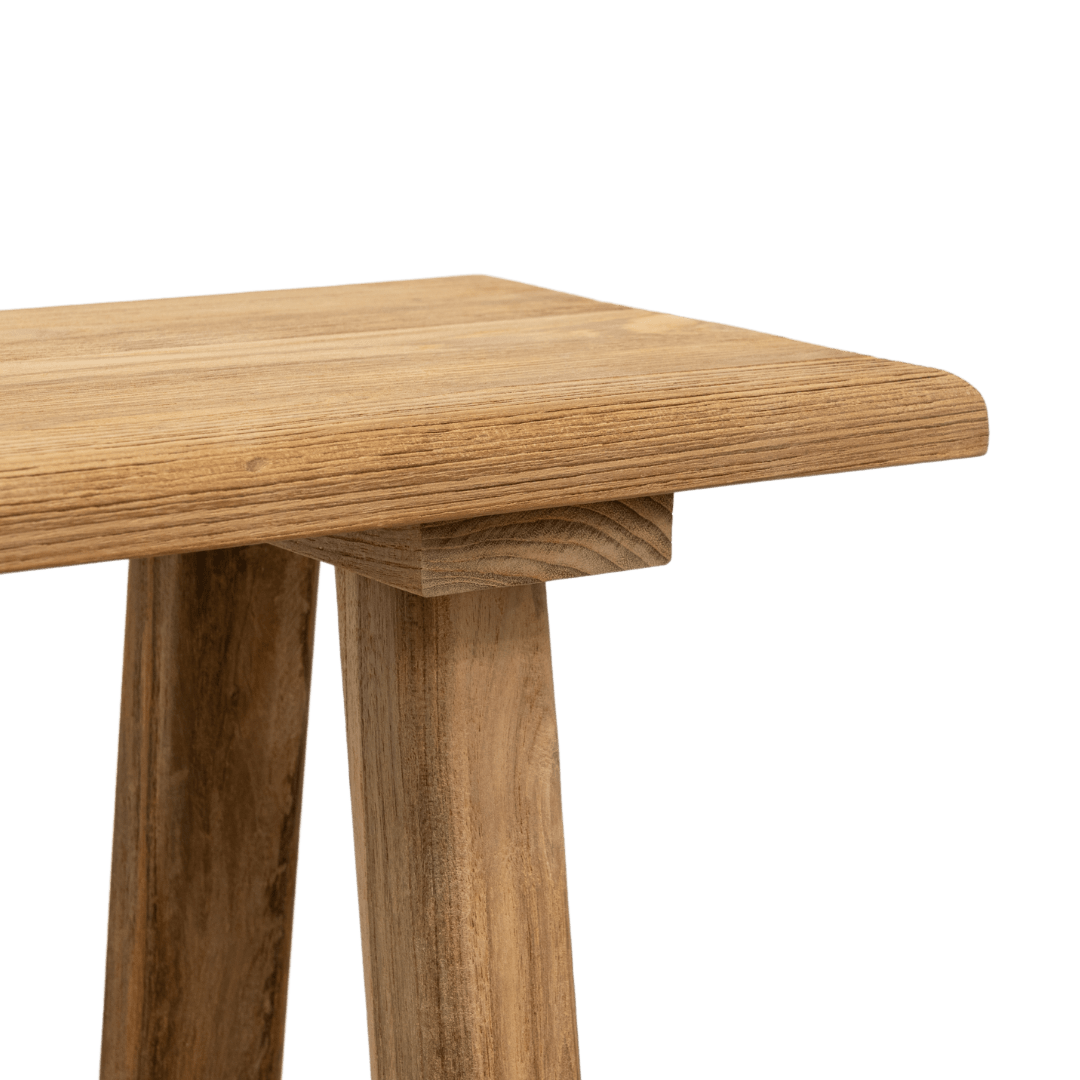Banc Cabo en teck recyclé | 120 cm
