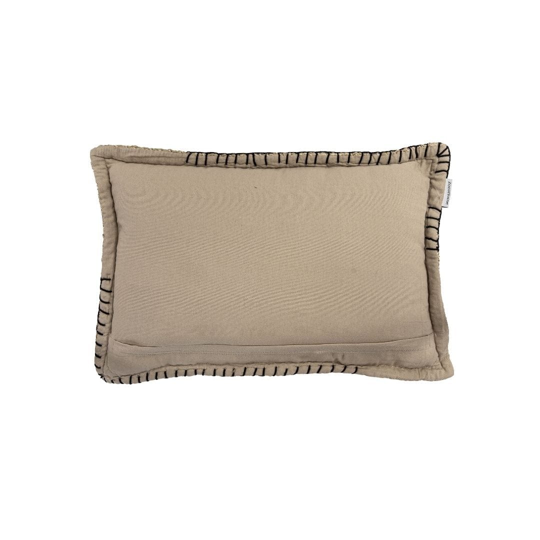 Coussin rectangulaire Etera avec point de parement