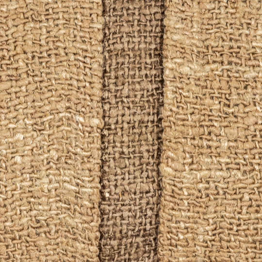 Coussin carré Etera à rayures centrales