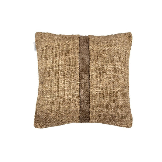 Coussin carré Etera à rayures centrales