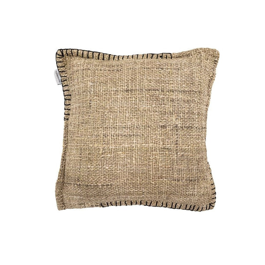 Coussin carré Etera, point de parement