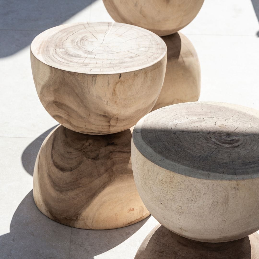 Tabouret sablier