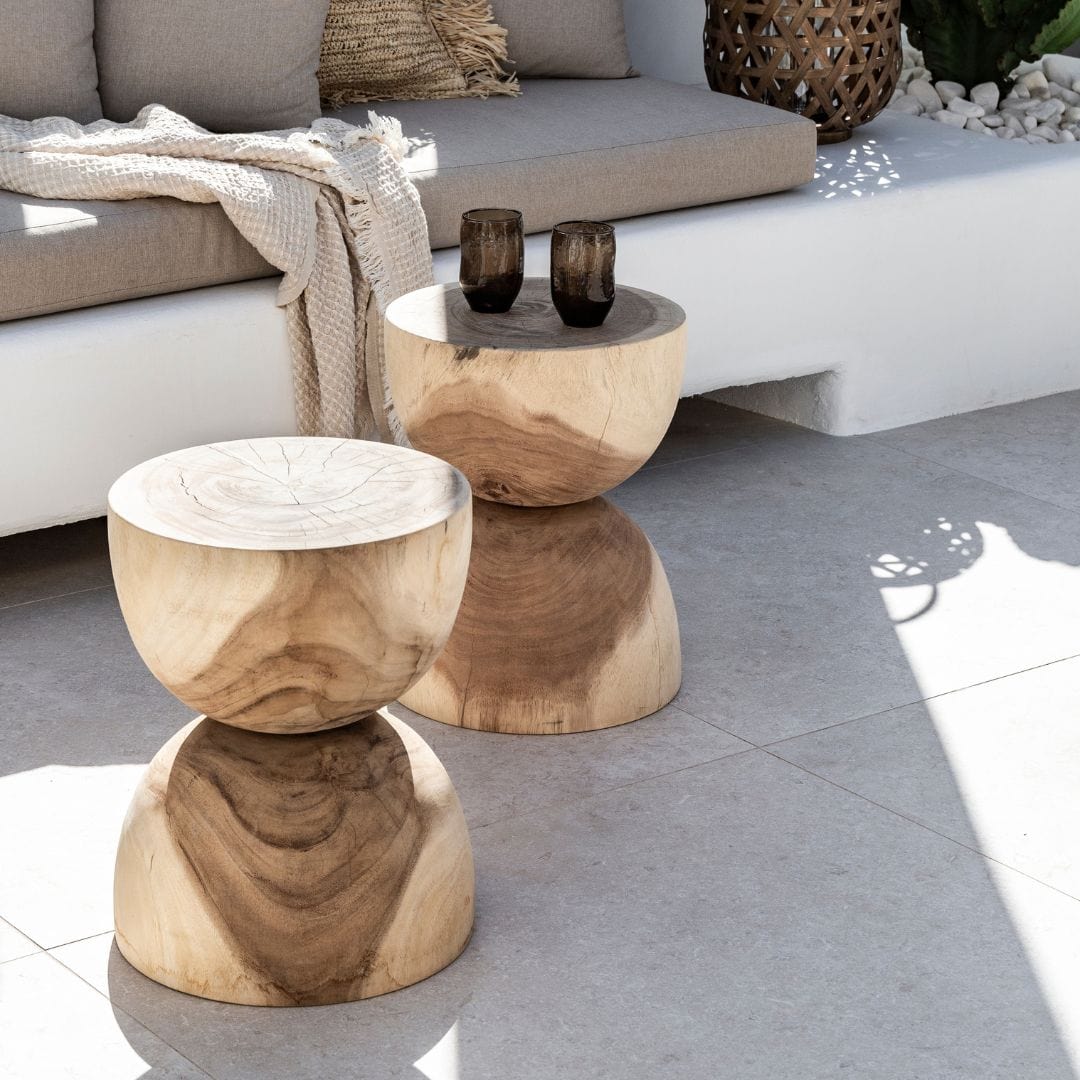 Tabouret sablier