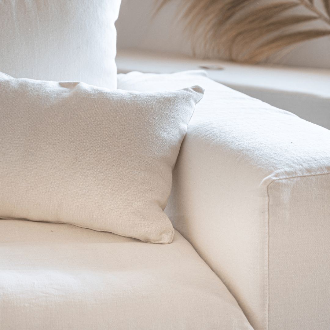 Canapé d'angle Ibiza Haven en lin | 270 x 105 cm/270 x 70 cm