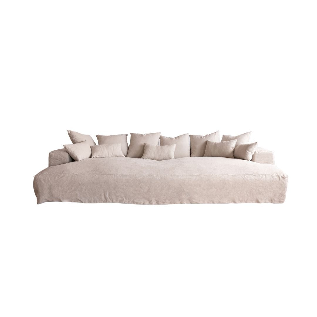 Canapé Ibiza en lin | XL 330 cm