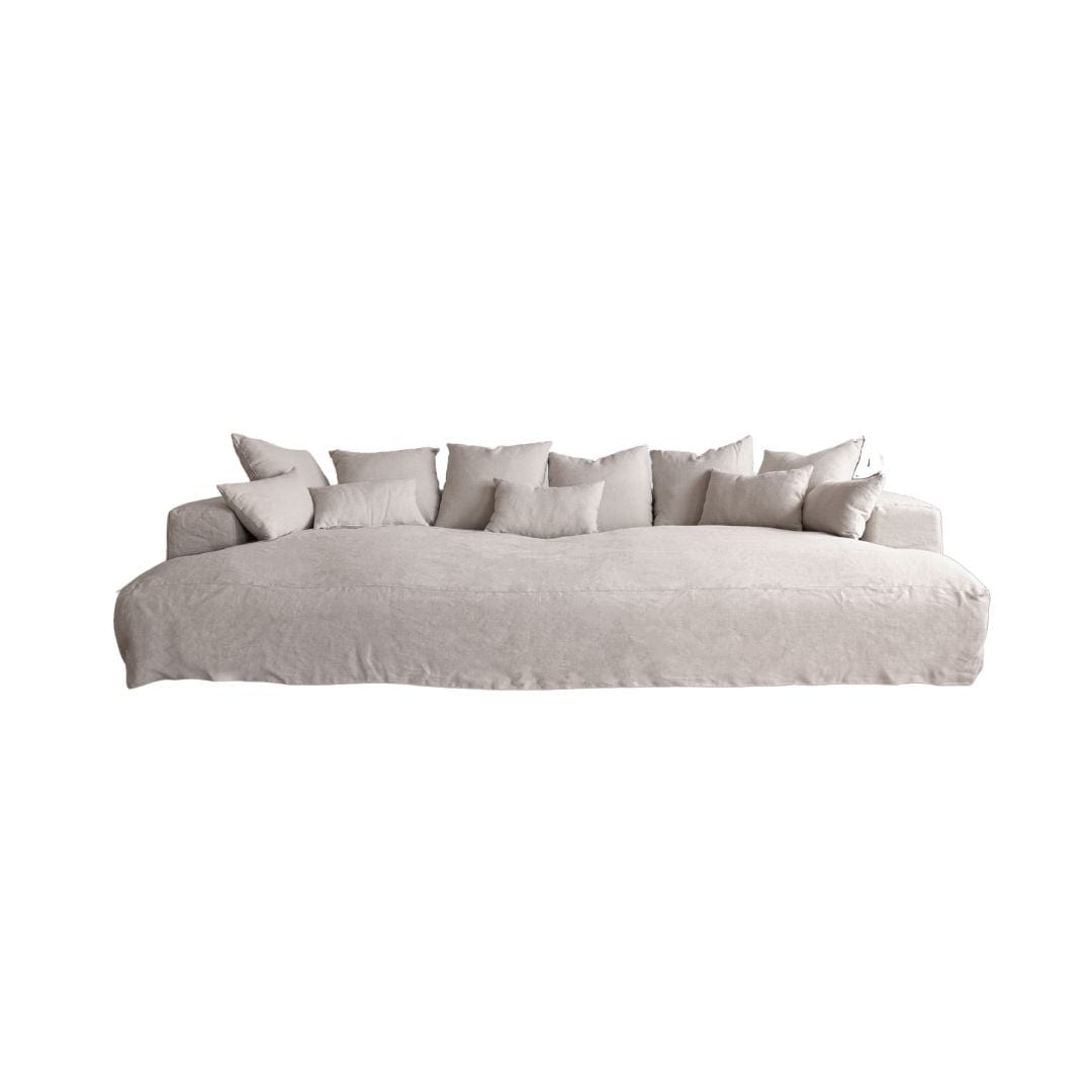 Canapé Ibiza en lin | XL 330 cm