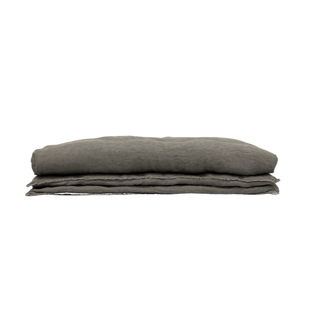 Couette en lin | Granit 200 x 85 cm