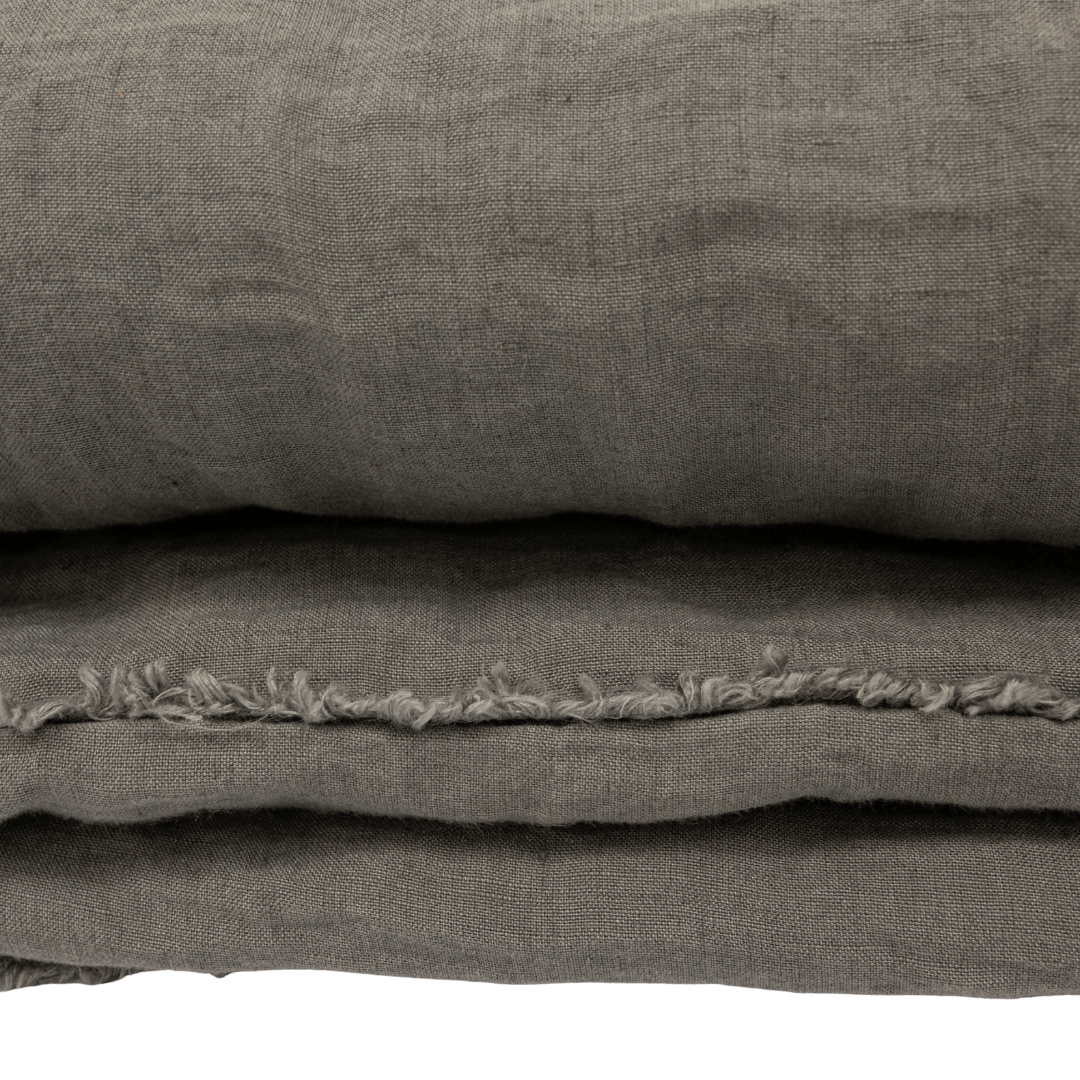 Couette en lin | Granit 200 x 85 cm