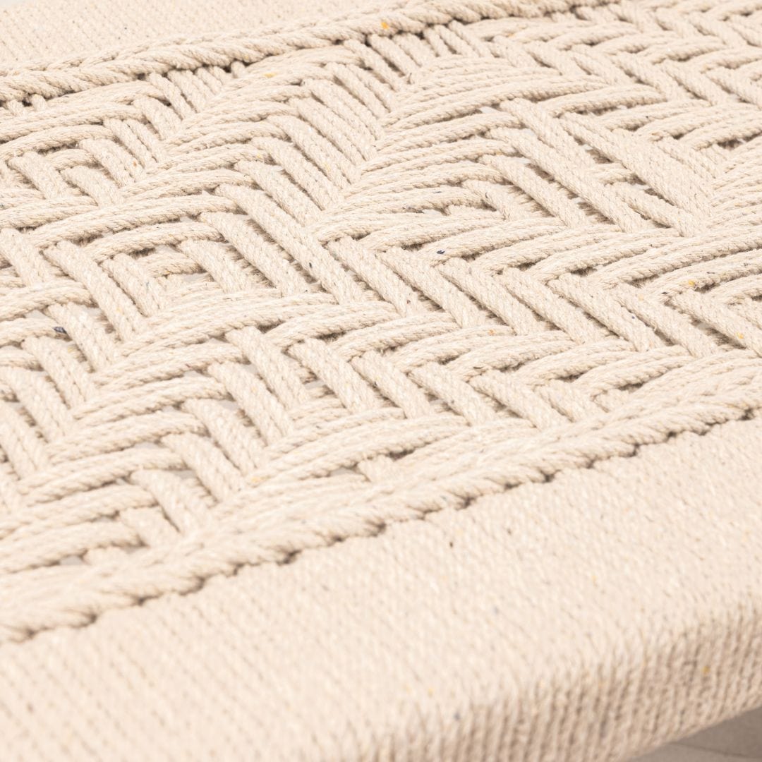 Banc en macramé | 120x45x40cm