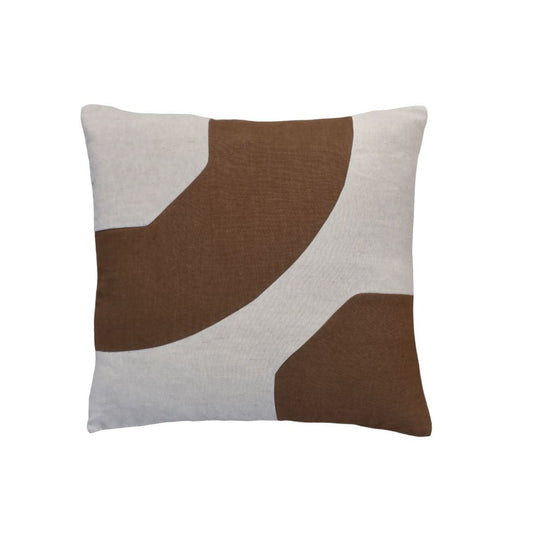 Housse de coussin Meira Moka