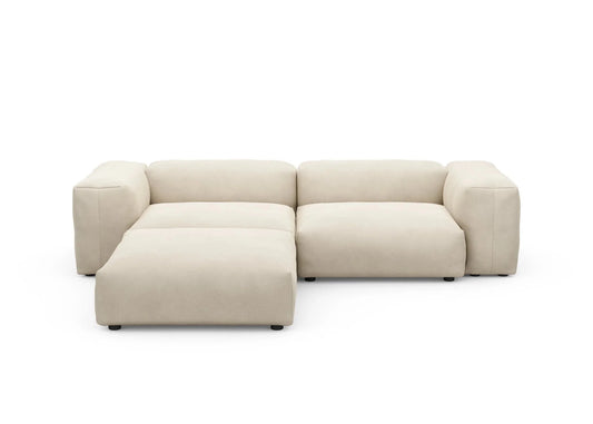 Vetsak Canapé d'angle d'extérieur L | 273x115/220,5x60cm