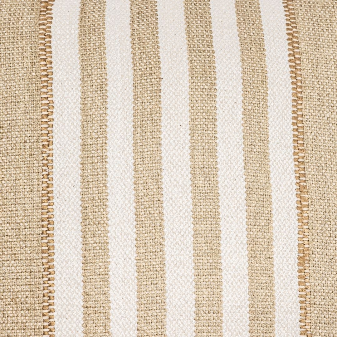 Coussin carré rayé Minoa