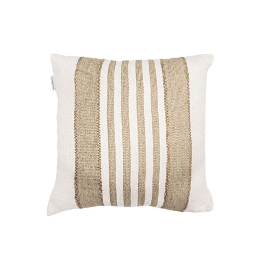 Coussin carré rayé Minoa