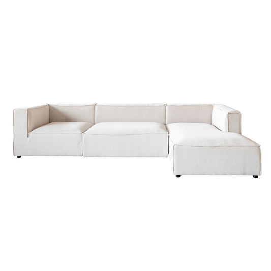 Chaise longue Mykonos Sora, unité droite | 100 x 170 x 70 cm
