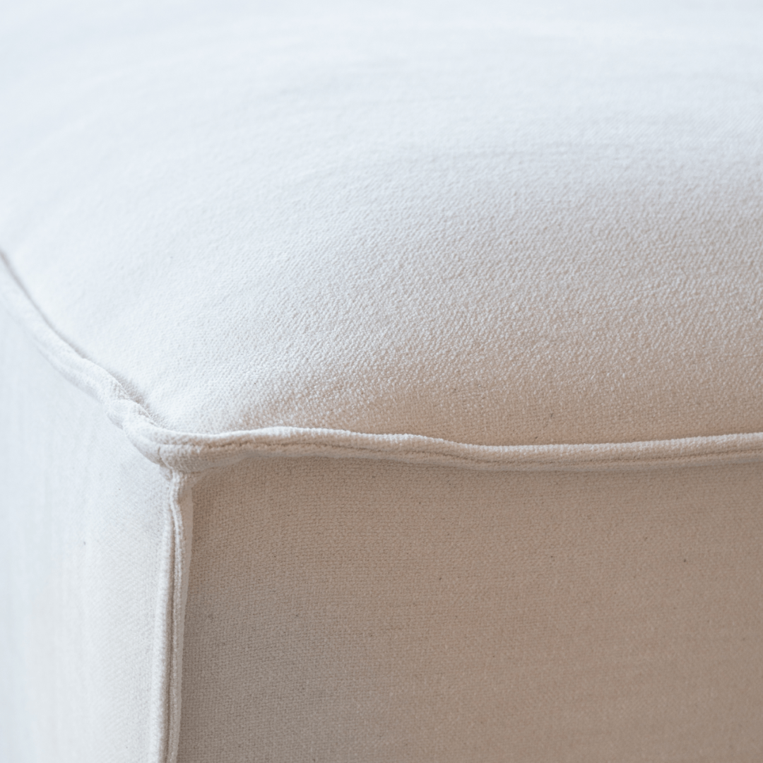 Chaise longue Mykonos Sora, unité droite | 100 x 170 x 70 cm