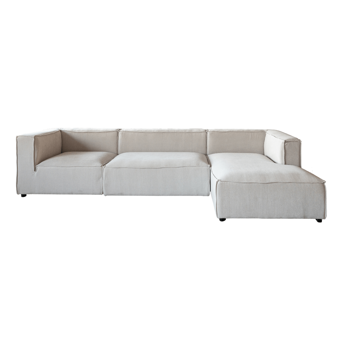 Chaise longue Mykonos Sora, unité droite | 120 x 170 x 70 cm