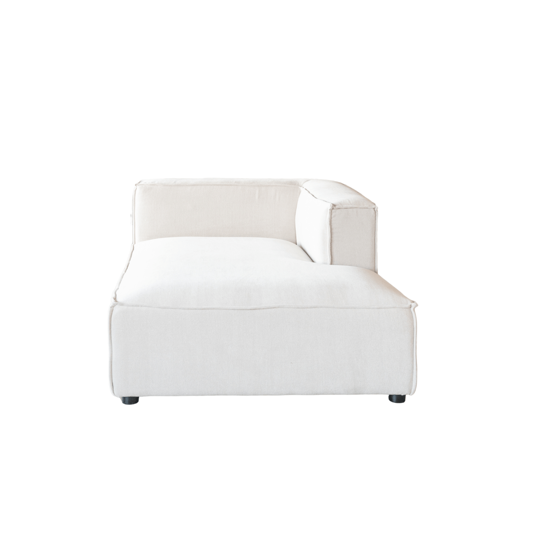 Chaise longue Mykonos Sora, unité droite | 120 x 170 x 70 cm