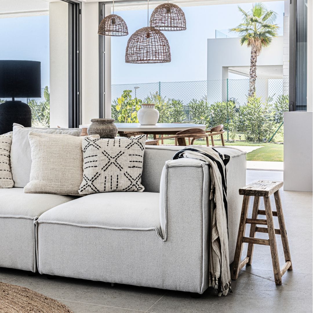 Coin Mykonos Sora | 100x100x70cm