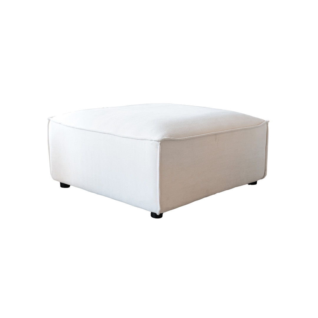 Pouf Mykonos Sora | 100 x 100 x 42 cm