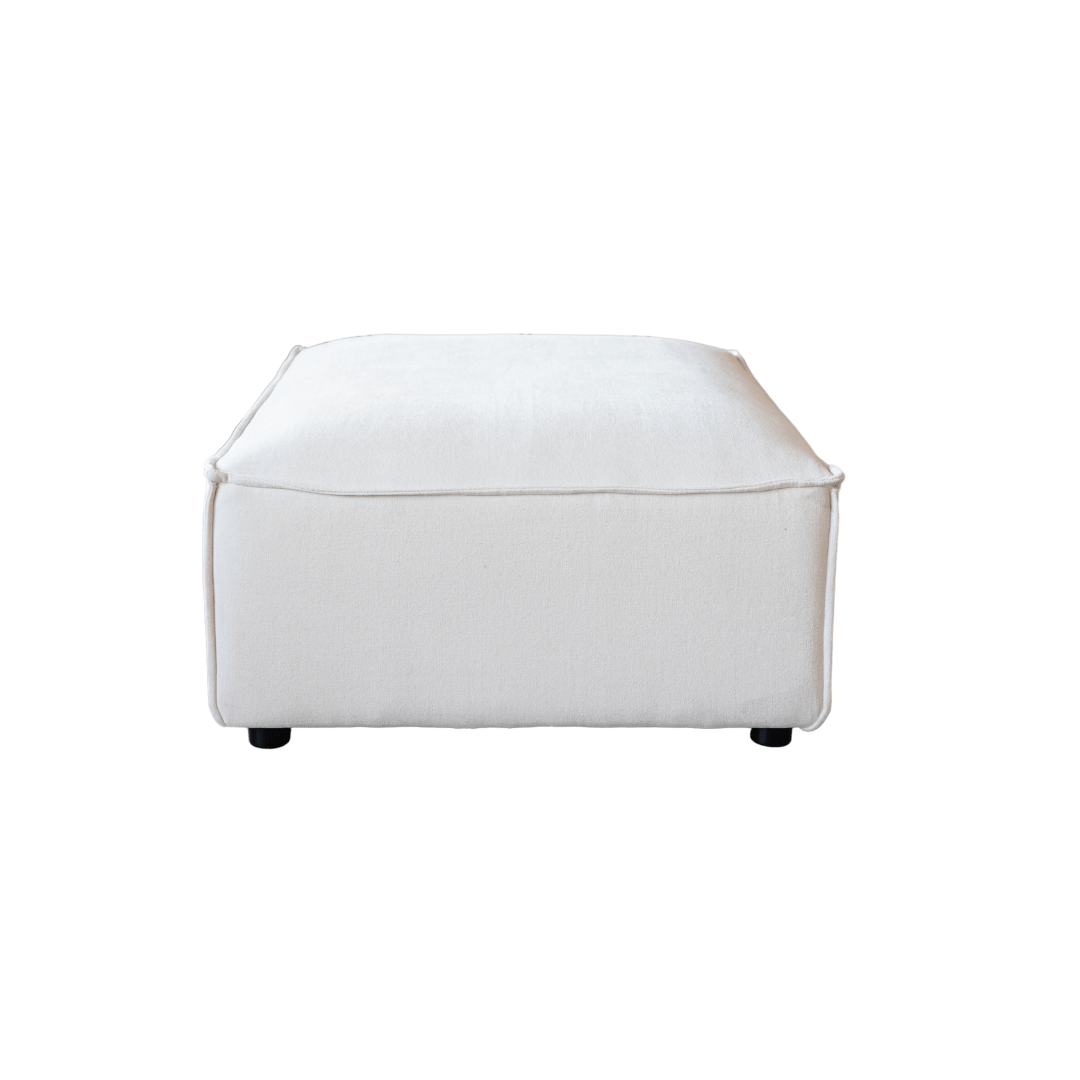 Pouf Mykonos Sora | 100 x 100 x 42 cm