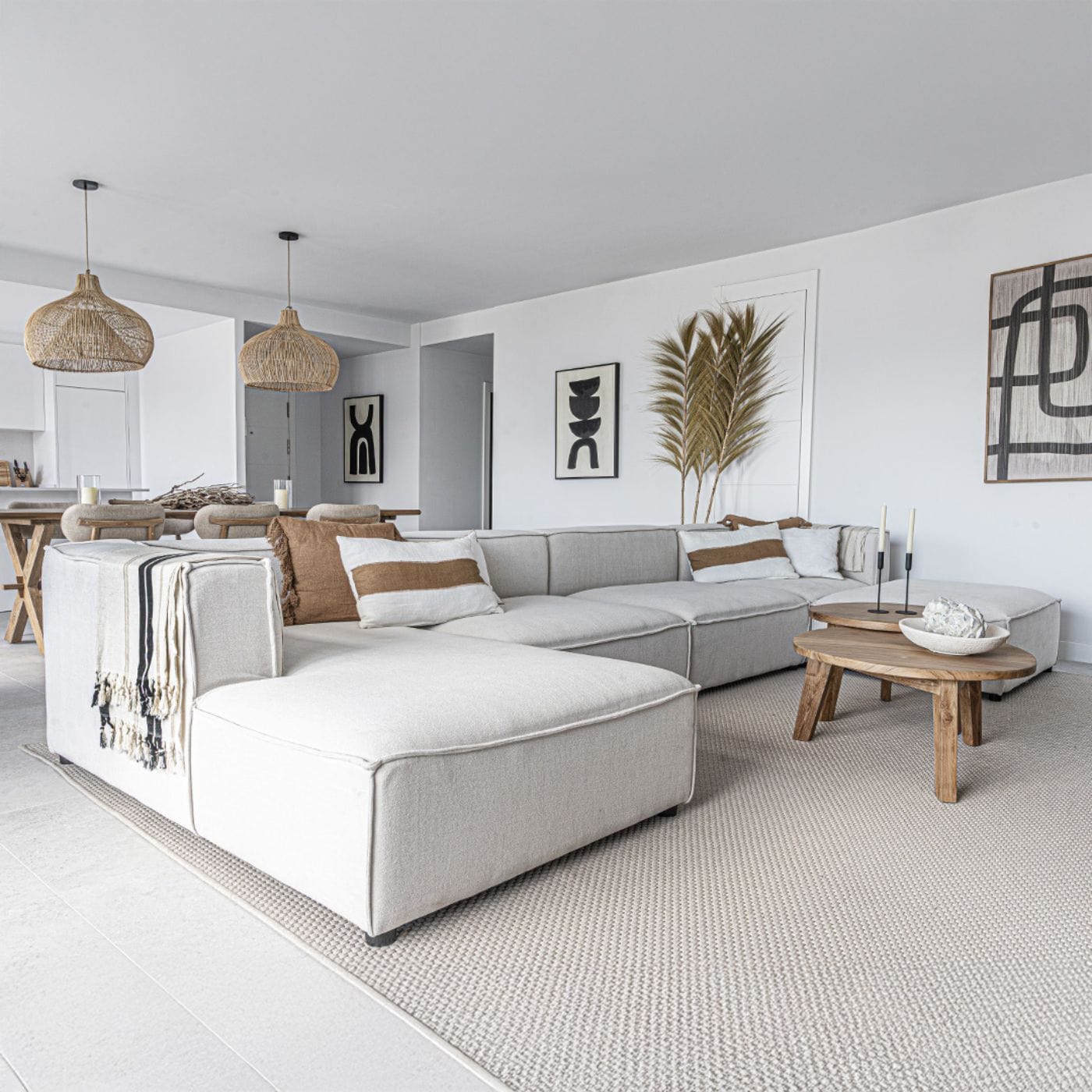 Meuble central Mykonos Sora | 80 x 100 cm