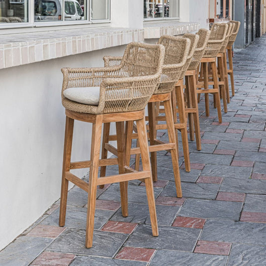 Tabouret de bar organique