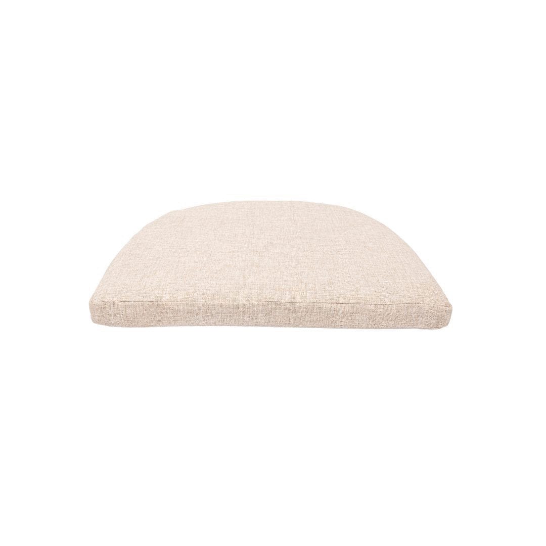 Coussin de siège d'extérieur | Sable 48 x 48 x 5 cm | Chaise de salle à manger Bodhi/Maluku