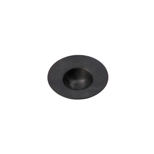 Coquetier en grès Pion | Noir 9 x 2,2 cm
