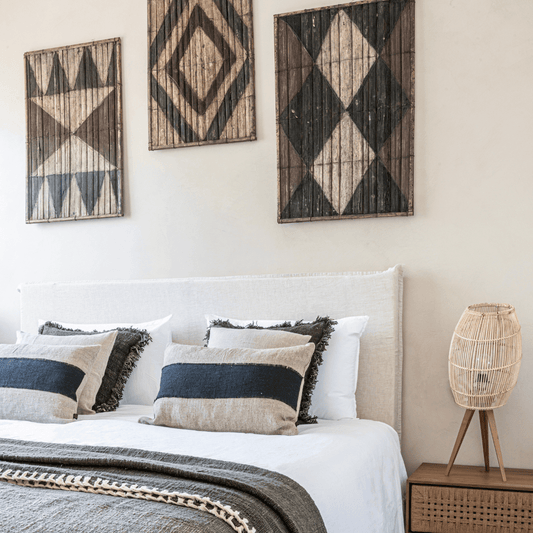 Panneau mural en bambou Salampasu | Z10 | 53x72cm