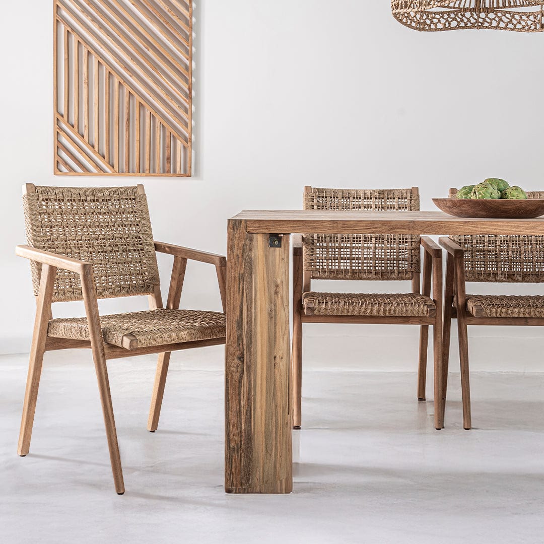 Chaise de salle à manger d'extérieur Serene