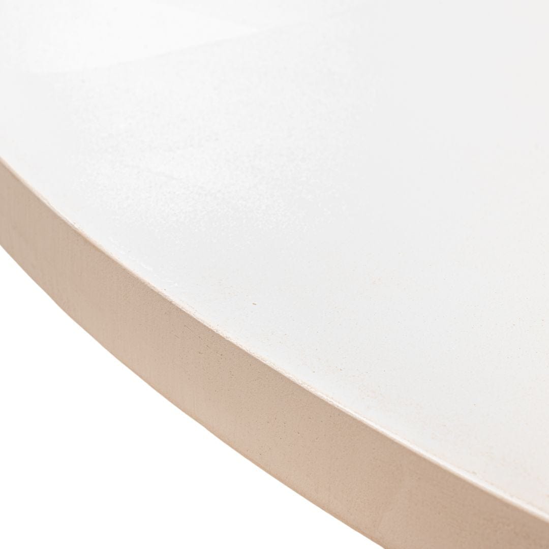 Table à manger Shanti en microciment | 120 cm | Sable