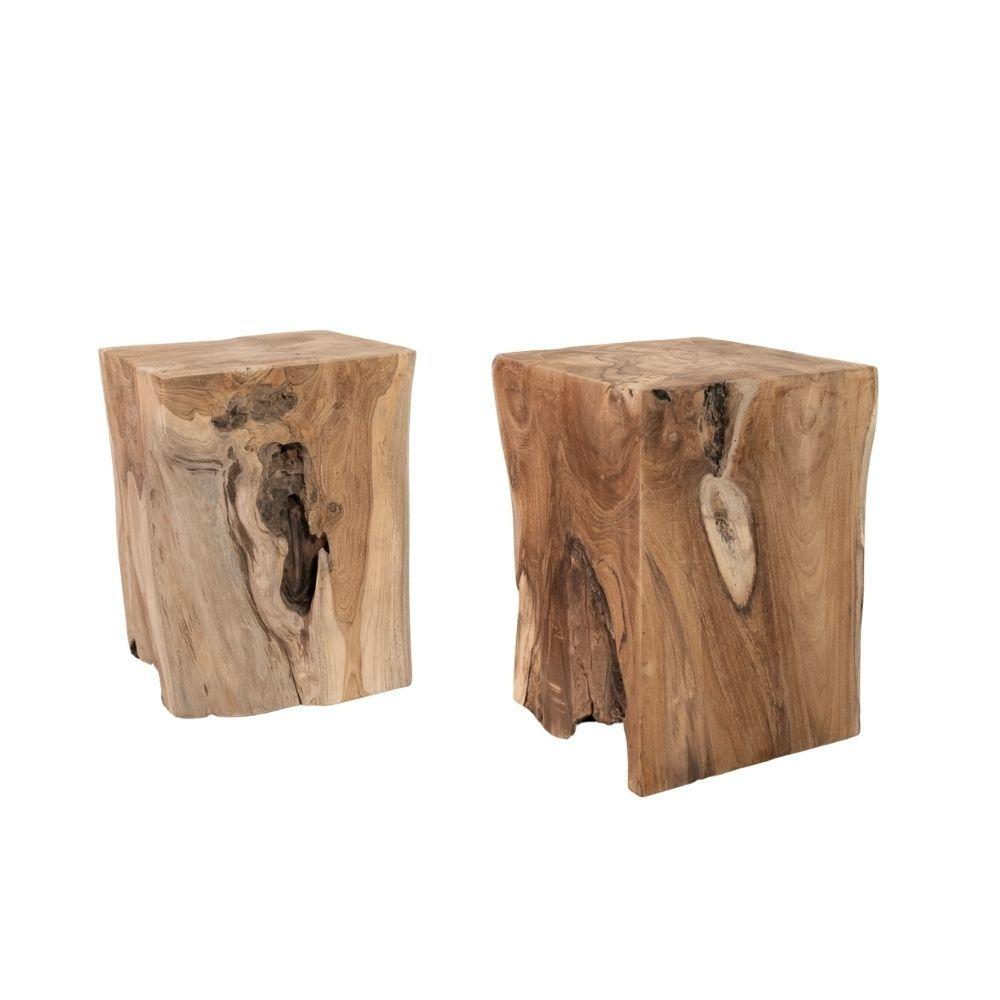 Tabouret à racine carrée