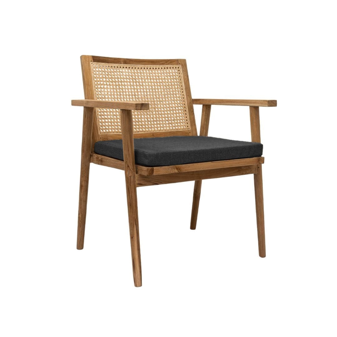 Chaise de salle à manger Ubud noire