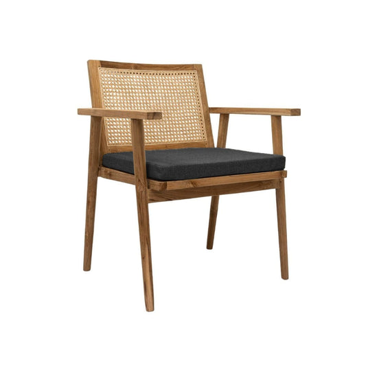 Chaise de salle à manger Ubud noire