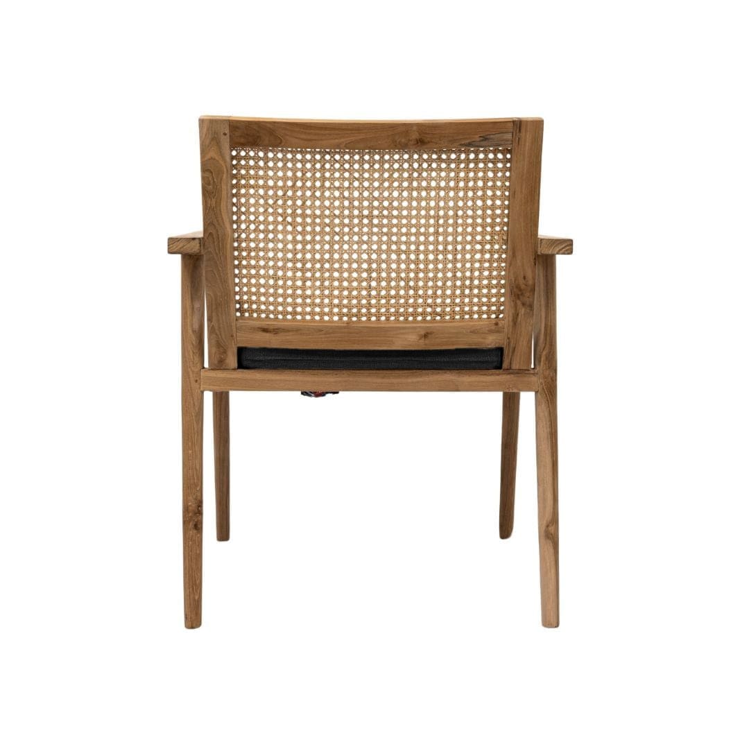 Chaise de salle à manger Ubud noire