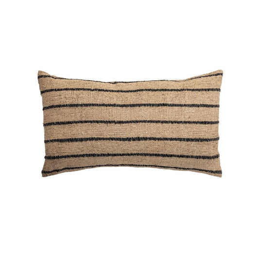 Coussin rectangulaire rayé Xander