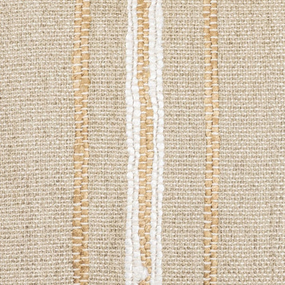 Coussin rectangulaire Amaira à rayures verticales