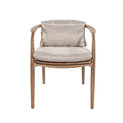 Chaise de salle à manger d'extérieur Amina