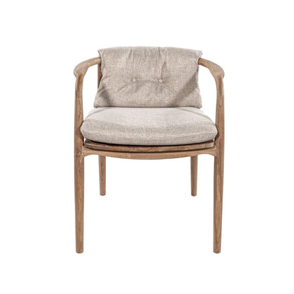 Chaise de salle à manger d'extérieur Amina