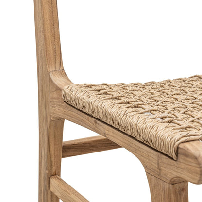 Chaise de salle à manger d'extérieur Arelia